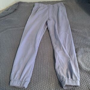 brandy melville, one size, purple sweatpants